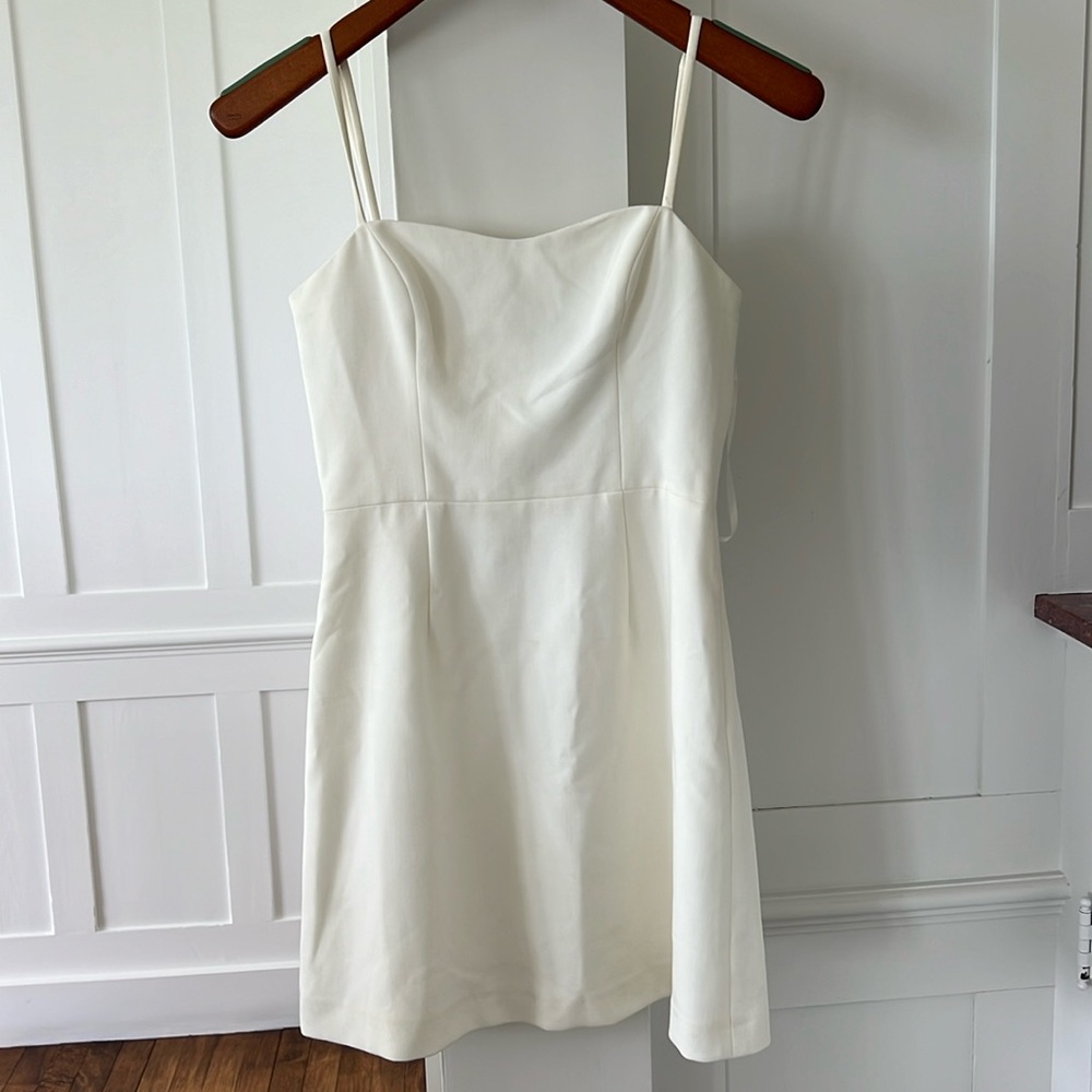 French Connection ivory mini dress XS US 4